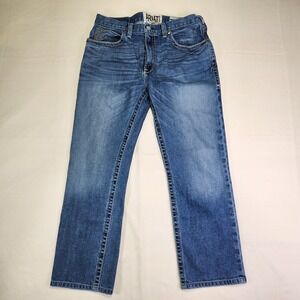 Ariat M2 Boot Cut Jeans Men's 34x30 Medium Wash Denim Relaxed Fit (fit 35w 30l)